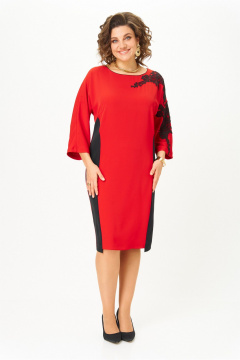 Платье Rumoda 2279 красный - фото 3