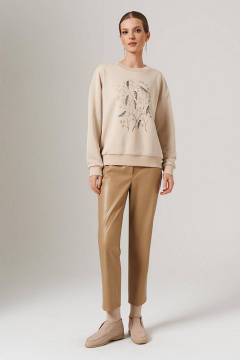 Джемпер Nelva 23088 бежевый - фото 2