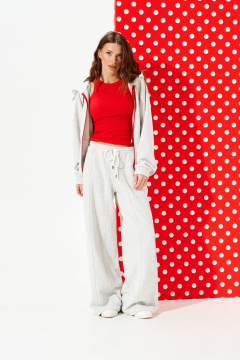 Брюки ELLETTO LIFE 2376 серый - фото 1