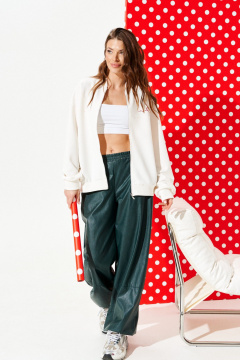 Брюки ELLETTO LIFE 2374 зеленый - фото 3