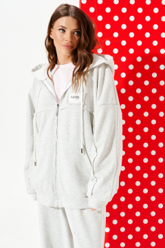 Толстовка ELLETTO LIFE 3948 серый - фото 4