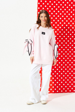 Свитшот ELLETTO LIFE 3950 розовый - фото 2