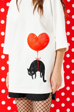 Джемпер ELLETTO LIFE 3971 молочный - фото 3