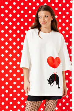 Джемпер ELLETTO LIFE 3971 молочный - фото 2