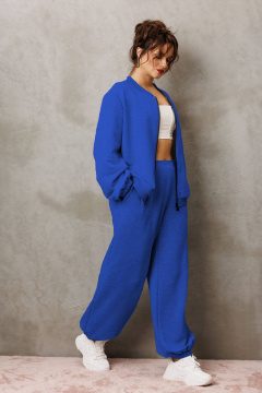 Брюки, джемпер Anastasia 1317 васильковый - фото 2