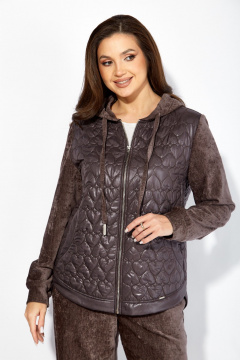 Брюки, куртка TAiER 1416 шоколад - фото 2