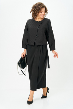Жакет, юбка Michel chic 1443 черный - фото 1