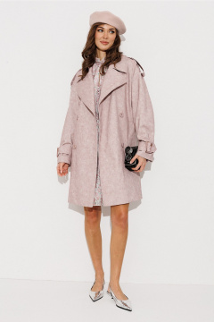 Плащ Butеr 3256 пудра - фото 5