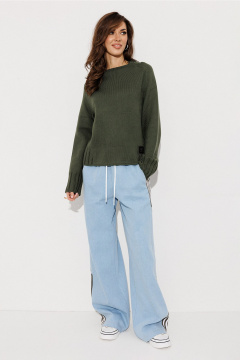 Джемпер Butеr 3245 хаки - фото 2