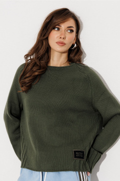 Джемпер Butеr 3245 хаки - фото 1