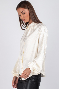 Блуза VIZAVI 742 молочный - фото 3