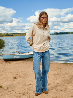 Свитшот Mark Formelle 122983/25-35696Ц-2 экрю - фото 1