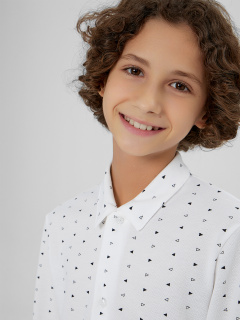 Рубашка Mark Formelle 123432/1/25-37087П-11 геометрия_на_белом - фото 2