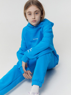 Худи Mark Formelle 127894/22/26157П-7 голубая_лазурь_печать_1_сл_на_пол_1сл_на_ЛВ_рук - фото 1