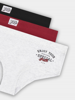 Трусы Mark Formelle 412607-3/25-50-36194П-5 бордо_печать_2_сл_1тр_печ_на_дет_пер_2тр_3тр_Д - фото 4