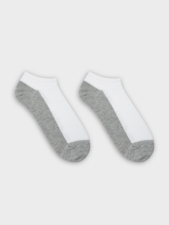 Носки Mark Formelle 104K-3091/25104K белый_серый_меланж_рис.3091 - фото 2