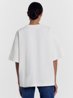 Футболка Mark Formelle 112961/24-33235ПП-0 св.молочный_печать_1_сл_на_пол - фото 2