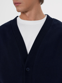 Кардиган Mark Formelle 121957/25-5216Ц-2 сине_черный - фото 3