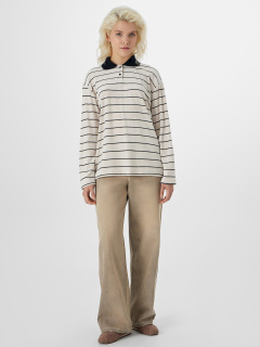 Джемпер Mark Formelle 122851/24-34441П-3 черная_полоска_на_экрю - фото 1