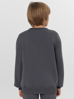 Свитшот Mark Formelle 123431/1/25-36711П-7П серая_жемчужина_печать_3_сл_на_пол - фото 2