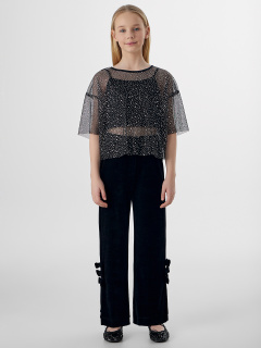 Блуза Mark Formelle 127954/24-30647Ц-16 блестки_на_черном - фото 1