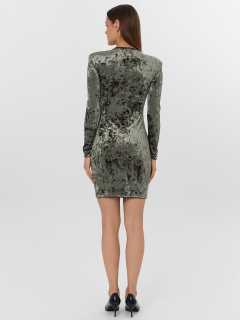 Платье Mark Formelle 154023/25-ОБР38293Ц-10 глубокий_зеленый_015.1_Крашение_сетки - фото 2