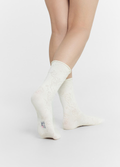 Носки Mark Formelle 245K-2752/24245K молочный_рис.2752 - фото 1
