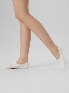 Носки Mark Formelle 346K-3131/25346K молочный_000Н_Нанесение_силикона_на_пятку - фото 2
