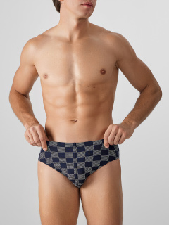 Трусы Mark Formelle 411120/25-5312П-5 клетка_на_глубоком_синем - фото 1