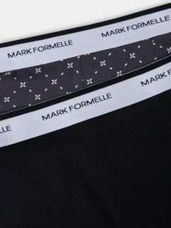 Трусы Mark Formelle 411228-2/25-5164П-5 узор_сетка_на_т.сером_черный - фото 2