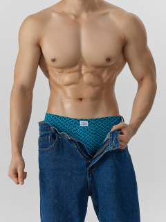 Трусы Mark Formelle 411229/25-4968П-5 узор_на_св.бирюзовом - фото 2