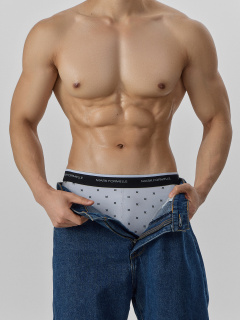 Трусы Mark Formelle 411235/25-5400П-5 квадраты_на_св.сером - фото 5