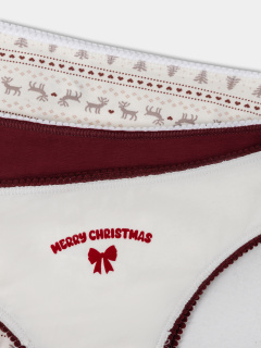 Трусы Mark Formelle 412285H-3/25-63.63-38197П-5 сумрачно_белый_печать_1_сл_термотрансфер_н - фото 2