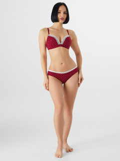 Трусы Mark Formelle 412661/25-33.14-38175Ц-1 сердечки_на_т.красном - фото 1