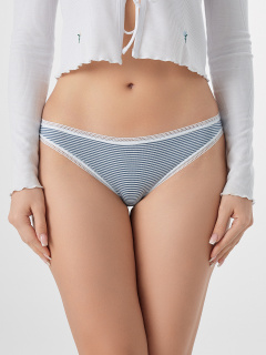 Трусы Mark Formelle 412682/25-11-35095Ц-5 белые_полоски_на_синем - фото 1