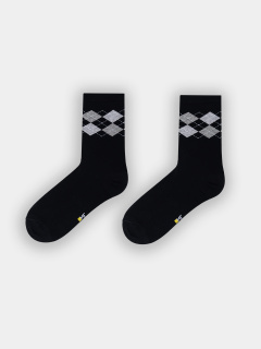 Носки Mark Formelle 430K-1493/B3-20430K-3 черный_рис.1493 - фото 1