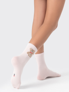 Носки Mark Formelle 430K-3376/B4-25430K-1 зефирный_рис.3376 - фото 1