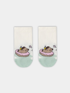 Носки Mark Formelle 453K-3189/B4-25453K молочный_рис.3189 - фото 1