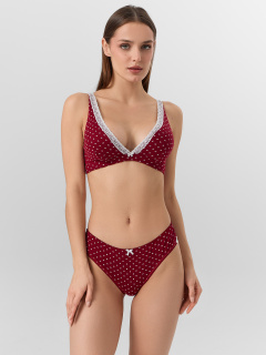 Бюстгальтер Mark Formelle 512504/25-34978Ц-1 сердечки_на_т.красном - фото 1
