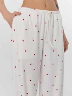 Брюки Mark Formelle 532537/25-39090ПП-3 сердечки_на_св.молочном - фото 3