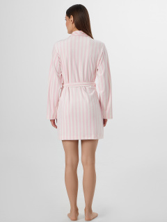 Халат Mark Formelle 552293/25-37515ПП-3 розовая_полоска - фото 1