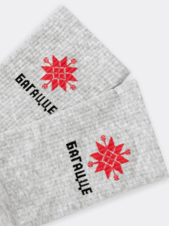 Носки Mark Formelle 559U-2419/23559U св.серый_меланж_рис.2419 - фото 2