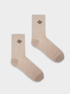 Носки Mark Formelle 559U-2809/24559U бежевый_меланж_рис.2809 - фото 1