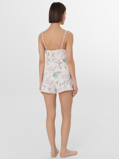 Топ, шорты Mark Formelle 562320/1/25-38018ПП-6 цветы_на_св.молочном - фото 1
