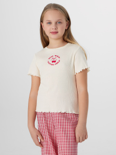 Брюки, футболка Mark Formelle 567764/25-39054ПП-1 св.молочный_красная_клетка_1_сл_на_пол - фото 1