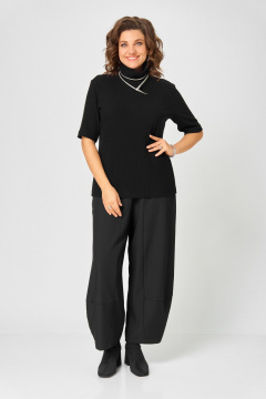 Джемпер Bliss 08063 черный - фото 4