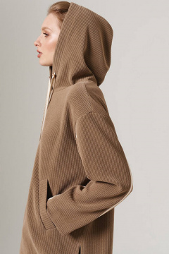 Худи Nelva 23112 капучино - фото 3