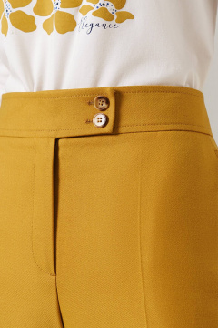 Брюки Nelva 31085 золотая олива - фото 3