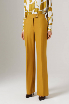 Брюки Nelva 31085 золотая олива - фото 2