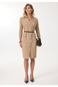 Платье Твой имидж 2311 кэмел - фото 3